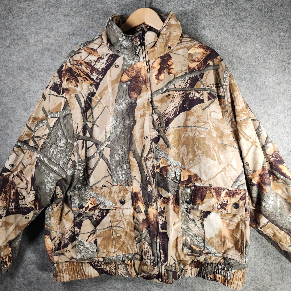 Outfitters Ridge Camo Fusion 3-0 Jacket Mens XL‎ Quilted Lined Outdoor Hunting